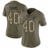 Women Nike Lions 40 Jarrad Davis Olive Camo Salute To Service Limited Jersey Dzhi,baseball caps,new era cap wholesale,wholesale hats